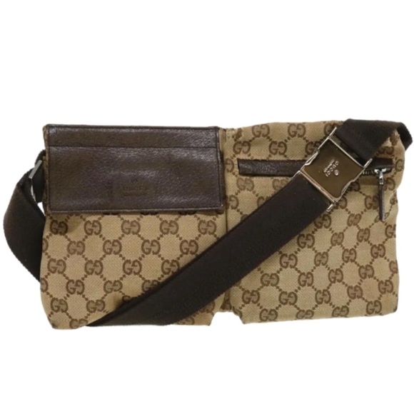Gucci Handbags - Authenticated Gucci Waist Belt Bum Bag Crossbody Shoulder Bag Carryall Tote